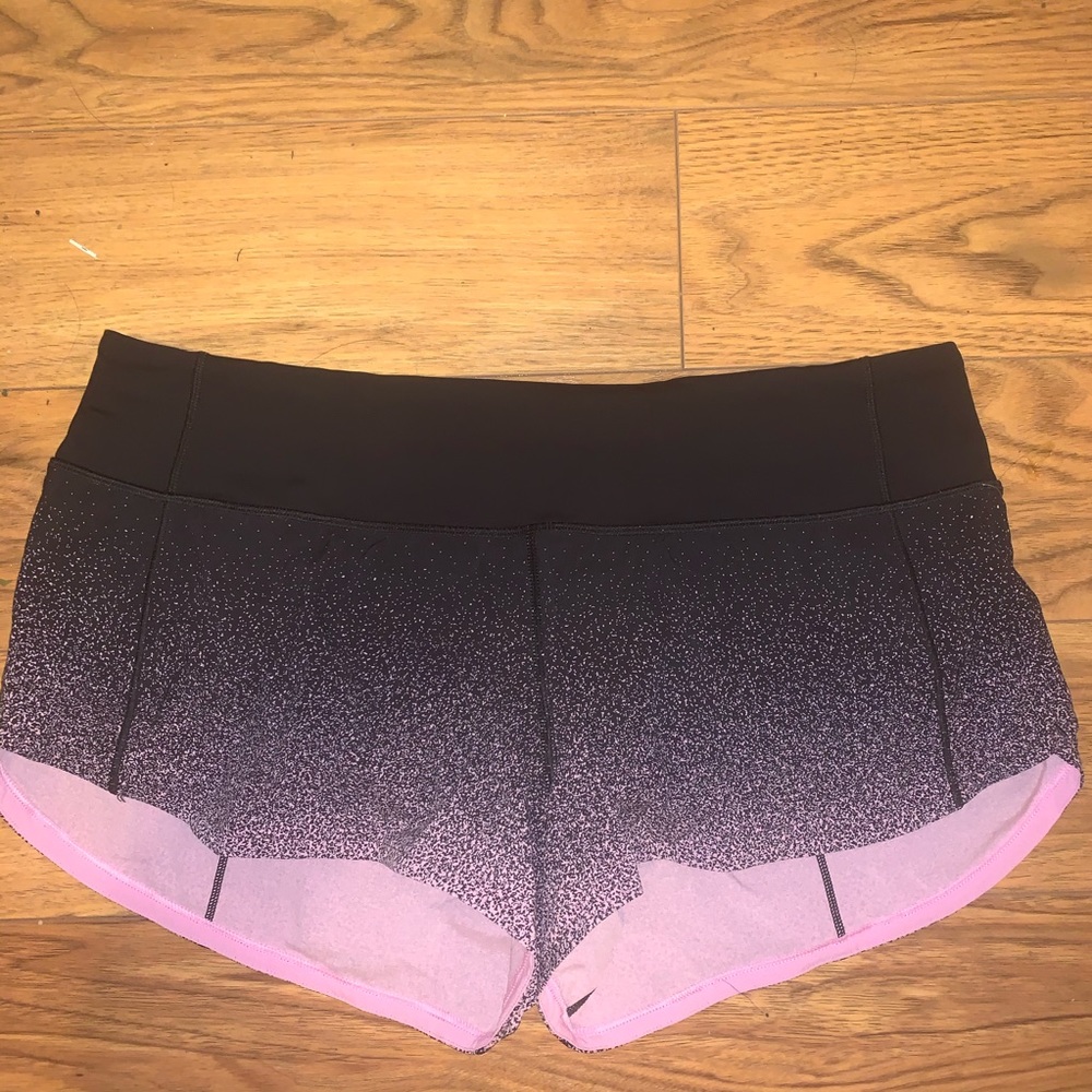 Lululemon speed up short size 8 NWT